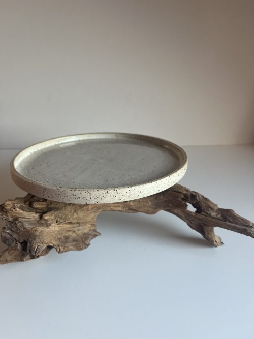 Assiette plate sur commande