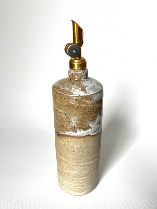 Petit Huilier en grès bicolore